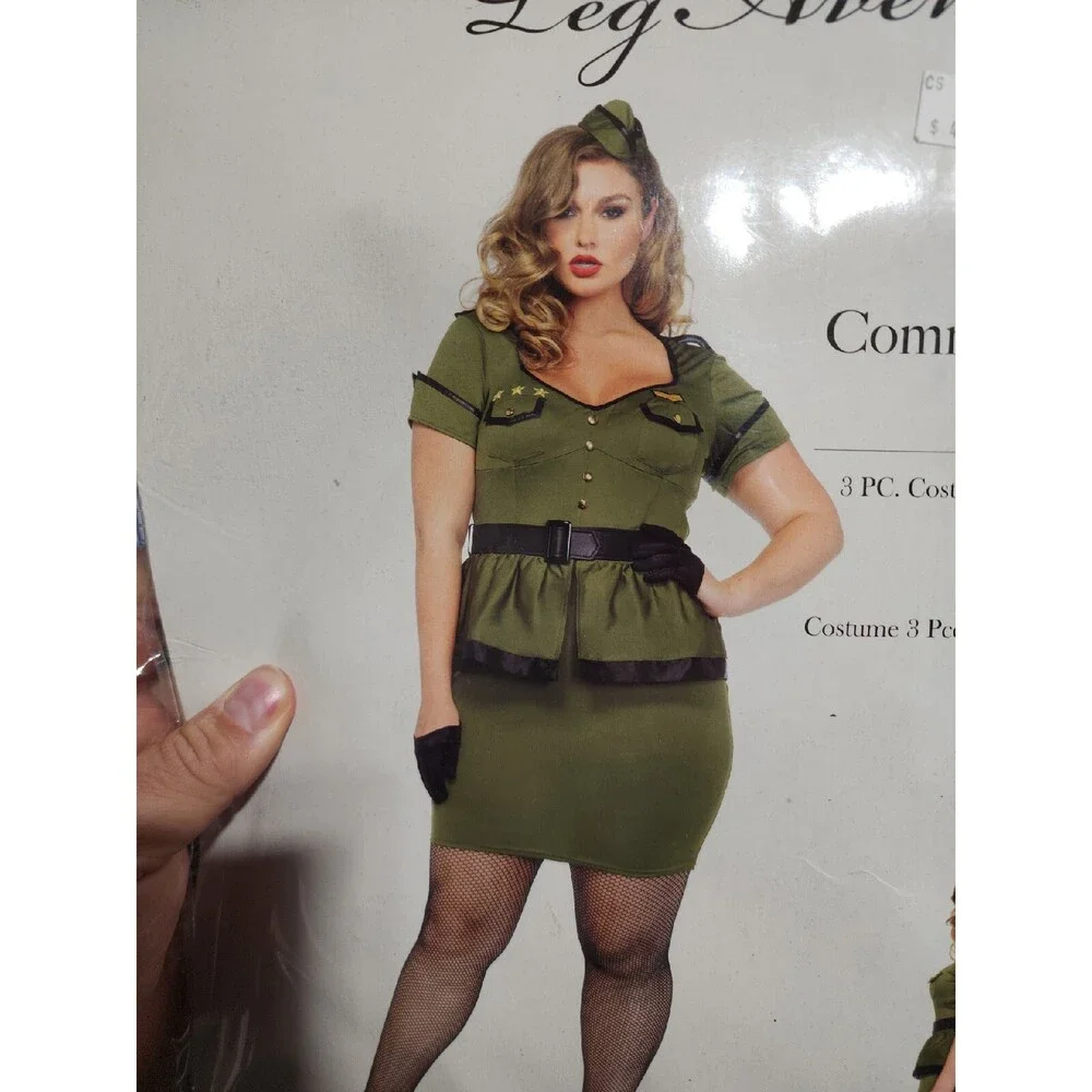 XX 85427 Commander Cutie Military by Leg Avenu Women's Costume